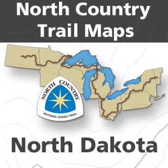 North Country Trail Association North Country Trail in North Dakota bundle