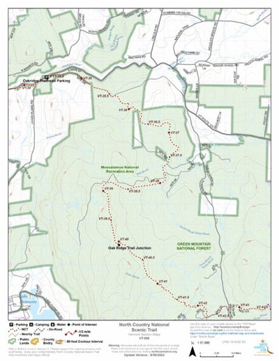 North Country Trail in Vermont (VT-005) Preview 1