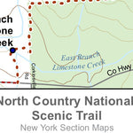 North Country Trail Association NY-001 digital map