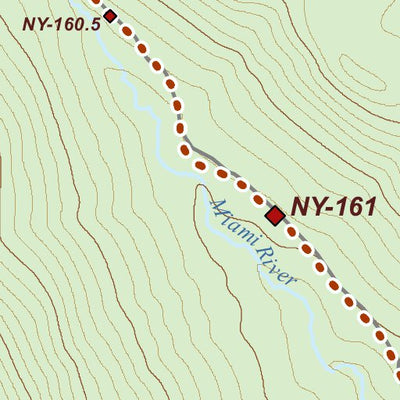 North Country Trail Association NY-026 digital map