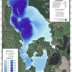 North Dakota Game and Fish Department Addie Lake - Griggs County digital map