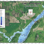 North Dakota Game and Fish Department Ashtabula, Lake - Ashtabula Crossing digital map