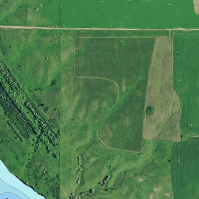 North Dakota Game and Fish Department Ashtabula, Lake - Karnack digital map