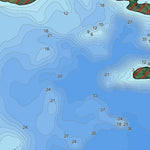 North Dakota Game and Fish Department Audubon, Lake - Cabin Sites digital map