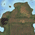 North Dakota Game and Fish Department Audubon, Lake - Cabin Sites digital map