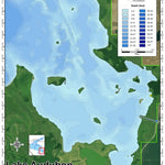 North Dakota Game and Fish Department Audubon, Lake - East Refuge digital map