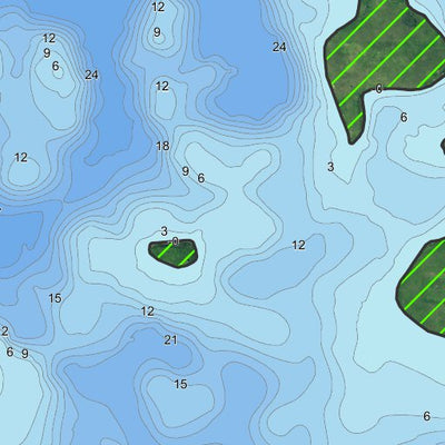 North Dakota Game and Fish Department Audubon, Lake - Turtle Lake Landing digital map