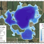 North Dakota Game and Fish Department Bader Lake - Stutsman County digital map