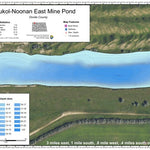 North Dakota Game and Fish Department Baukol - Noonan East Mine Pond - Divide County digital map