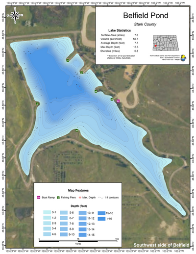 Belfield Pond - Stark County Preview 1