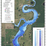 North Dakota Game and Fish Department Bisbee Dam/Big Coulee - Towner County digital map