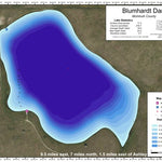 North Dakota Game and Fish Department Blumhardt Dam - McIntosh County digital map