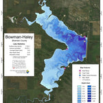 North Dakota Game and Fish Department Bowman Haley Dam - Bowman County digital map