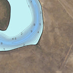 North Dakota Game and Fish Department Braddock Dam - Emmons County digital map