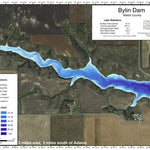 North Dakota Game and Fish Department Bylin Lake - Walsh County digital map
