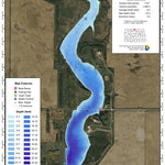 North Dakota Game and Fish Department Carbury Dam - Bottineau County digital map