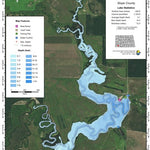 North Dakota Game and Fish Department Cedar Dam - Slope County digital map