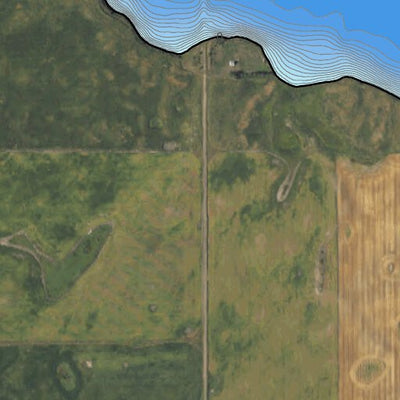 North Dakota Game and Fish Department Clear Lake - Pierce County digital map