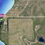 North Dakota Game and Fish Department Coldwater Lake - McIntosh County digital map