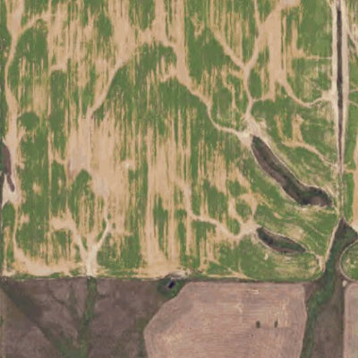 North Dakota Game and Fish Department Cottonwood Lake - Williams County digital map