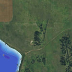 North Dakota Game and Fish Department Danzig Dam - Morton County digital map
