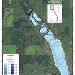 North Dakota Game and Fish Department Darling, Lake - Headwaters Area digital map