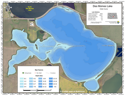 Des Moines Lake - Kidder County Preview 1