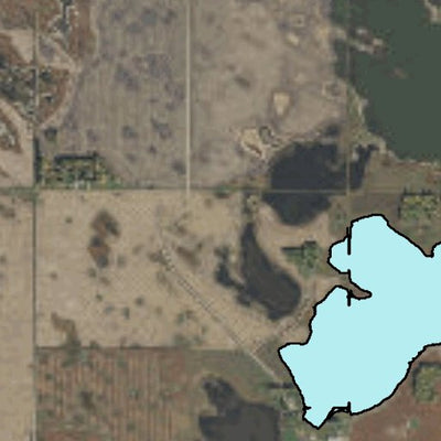 North Dakota Game and Fish Department Devils Lake - Pelican Bay Area digital map