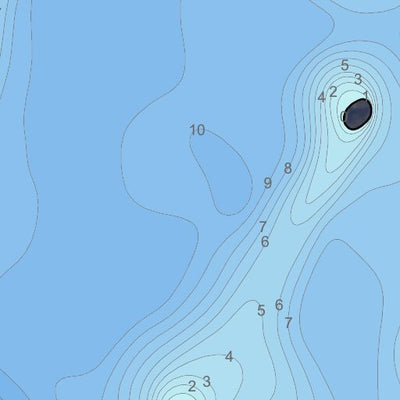 North Dakota Game and Fish Department Dickinson Dike - Stark County digital map