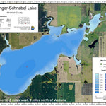 North Dakota Game and Fish Department Dollinger-Schnabel Lake - McIntosh County digital map