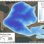 North Dakota Game and Fish Department Dorfman Lake - McIntosh County digital map