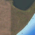 North Dakota Game and Fish Department Dorfman Lake - McIntosh County digital map