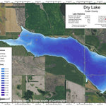 North Dakota Game and Fish Department Dry Lake - Foster County digital map
