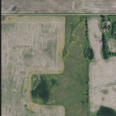 North Dakota Game and Fish Department Dry Lake - Foster County digital map