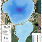 North Dakota Game and Fish Department Elsie, Lake - Richland County digital map