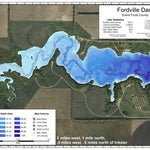 North Dakota Game and Fish Department Fordville Dam - Grand Forks County digital map