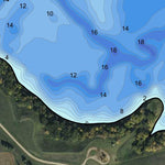North Dakota Game and Fish Department Fordville Dam - Grand Forks County digital map