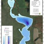 North Dakota Game and Fish Department Frettim Lake - Kidder County digital map