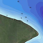 North Dakota Game and Fish Department Frettim Lake - Kidder County digital map