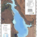 North Dakota Game and Fish Department Gascoyne Lake - Bowman County digital map