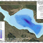 North Dakota Game and Fish Department George Lake - McHenry County digital map
