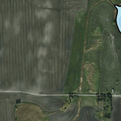 North Dakota Game and Fish Department Golden Lake, North - Steele County digital map