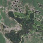 North Dakota Game and Fish Department Goose Lake - Wells County digital map