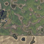 North Dakota Game and Fish Department Grass Lake - Richland County digital map