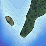 North Dakota Game and Fish Department Gravel Lake - Rolette County digital map