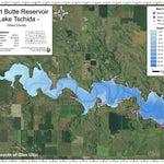 North Dakota Game and Fish Department Heart Butte/Lake Tschida - Overview digital map