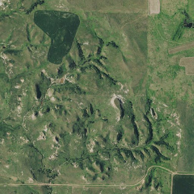 North Dakota Game and Fish Department Heart Butte/Lake Tschida - Overview digital map