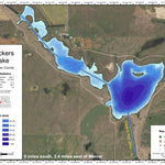 North Dakota Game and Fish Department Heckers Lake - Sheridan County digital map