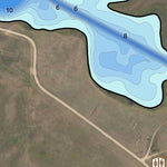 North Dakota Game and Fish Department Heckers Lake - Sheridan County digital map