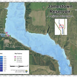 North Dakota Game and Fish Department Jamestown Reservoir - Pelican Point digital map